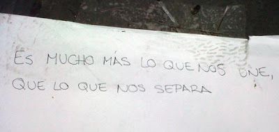 Es Mucho Mas Lo Que Nos Une Que Lo Que Nos Separa, otro Post Data