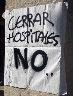 cerrar hospitales NO
