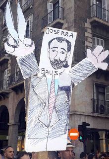 indignados Bauzà recortes