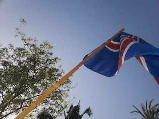indignados bandera Islandia