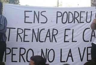 ens poden trancar el cap pero no la veu