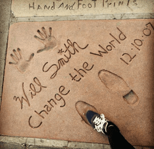 Teatro Chino TCL, otro Post Data, Will Smith, walk of fame, paseo de la fama