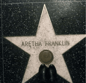 Walk Of Fame Paseo De La Fama Hollywood Aretha Franklin
