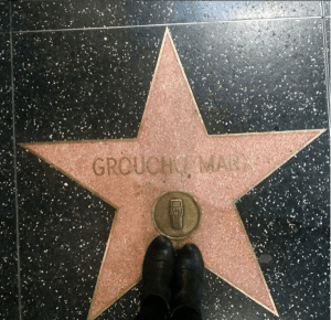 Walk Of Fame Paseo De La Fama Hollywood Grouxo Marx Otro Post Data