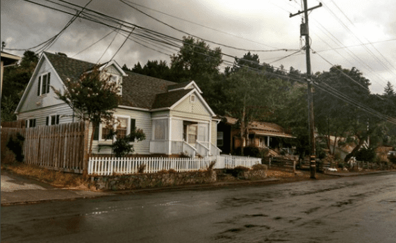 el invierno en el norte de California, otro Post Data