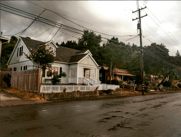 el invierno en el norte de California, otro Post Data