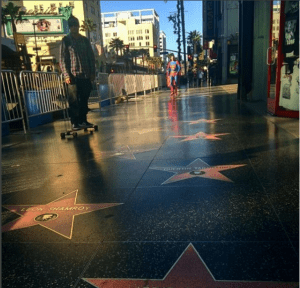 Postales Desde Hollywood Walk Of Fame Paseo De La Fama Superman