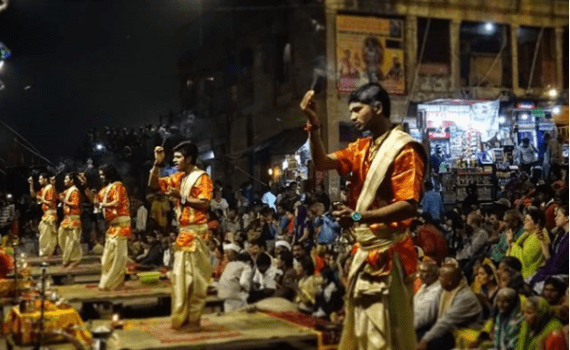 Ganga Aarti, Ganges, ceremonia, otro Post Data