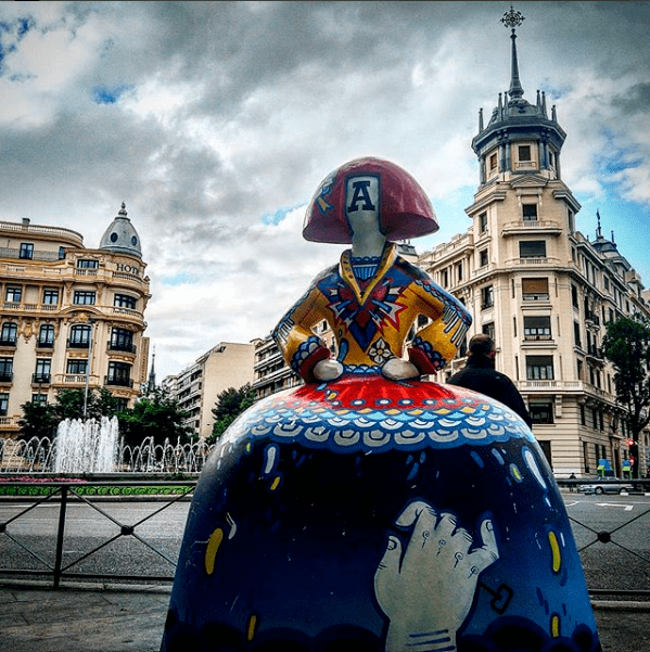 As de corazones, Meninas, Madrid