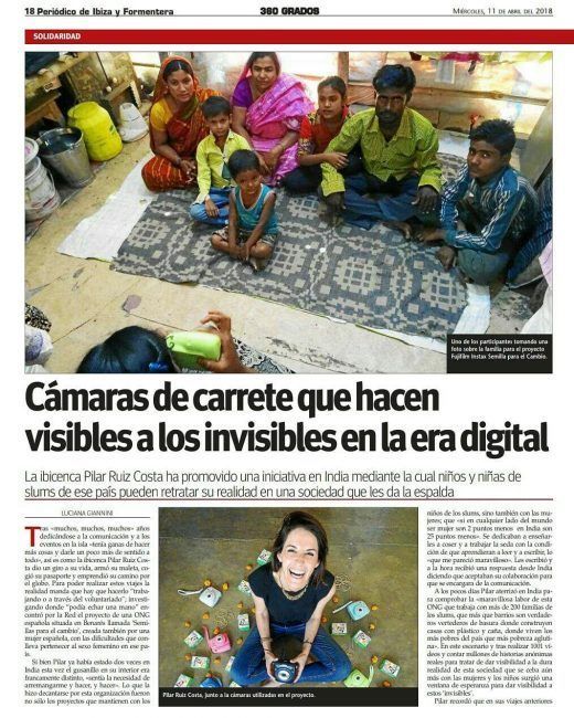 Pilar Ruiz Costa, fotografía, slums. India, Fujifilm Instax, otro Post Data