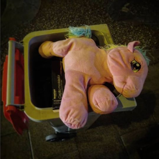 de unicornios rosas invisibles. otro Post Data, religión, URI, él nunca lo haría