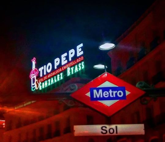 Tío Pepe, Puerta del Sol, Madrid, otro Post Data