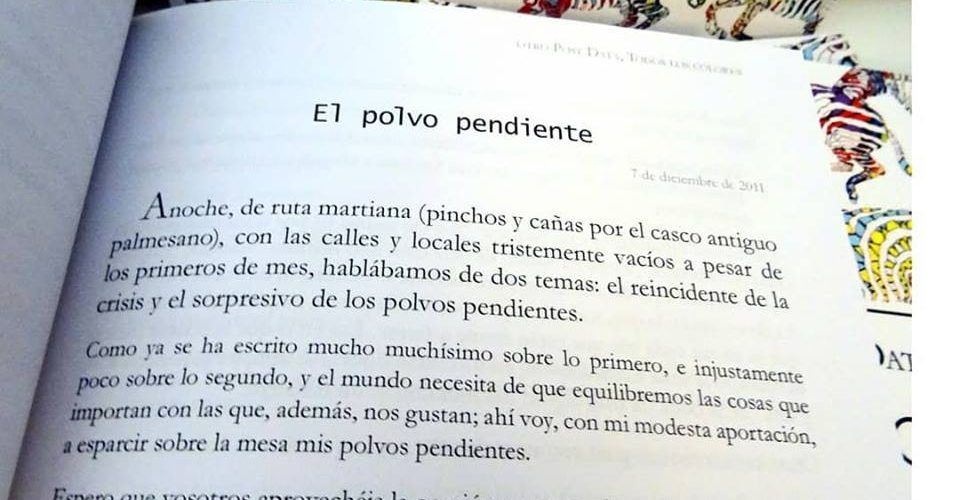 otro Post Data, La de los polvos pendientes