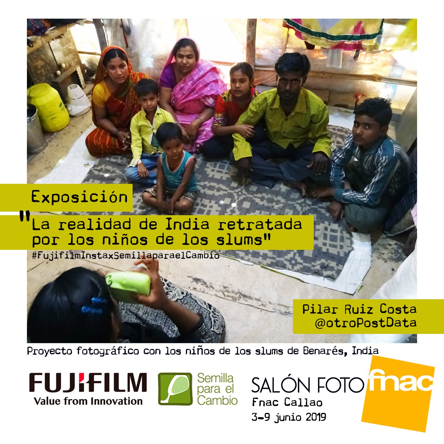 Fnac Callao exposición Pilar Ruiz Costa, fotografía