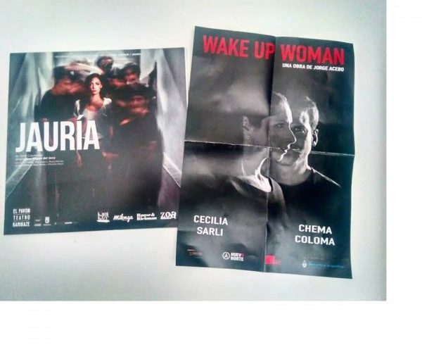 otro Post Data, teatro, Jauría y Wake up woman