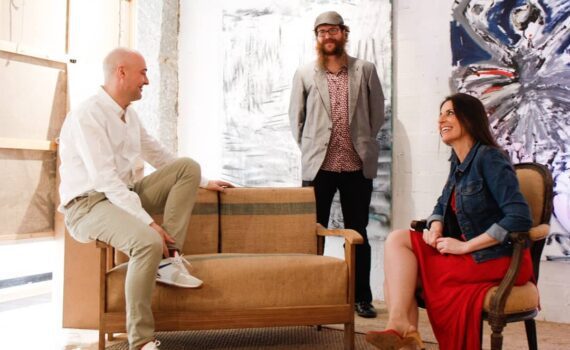#caféartepara3, Pilar Ruiz Costa, David Callau